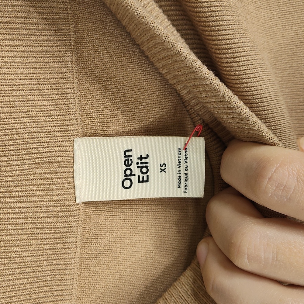 Open Edit Long Knit Pencil Skirt - Picture 5 of 7